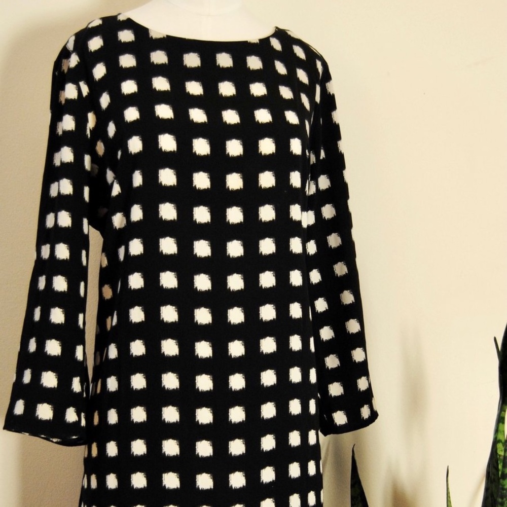 Boat Neck Shift Dress